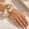 The Bianca. Vintage Lucite Ball Bracelet. Pre-Loved