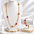 The Gabriela. A design by Chantal Thomass Paris Vintage Necklace & Bracelet Set. Pre-Loved
