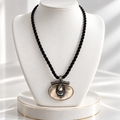 The Selene Necklace — Pre-Loved Glass Pendant Necklace.