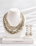 The Luna — Necklace and Earrings Set by Leetal Kalmanson | Pre-Loved