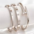 Silver-Tone Stainless Steel Bracelet Collection
