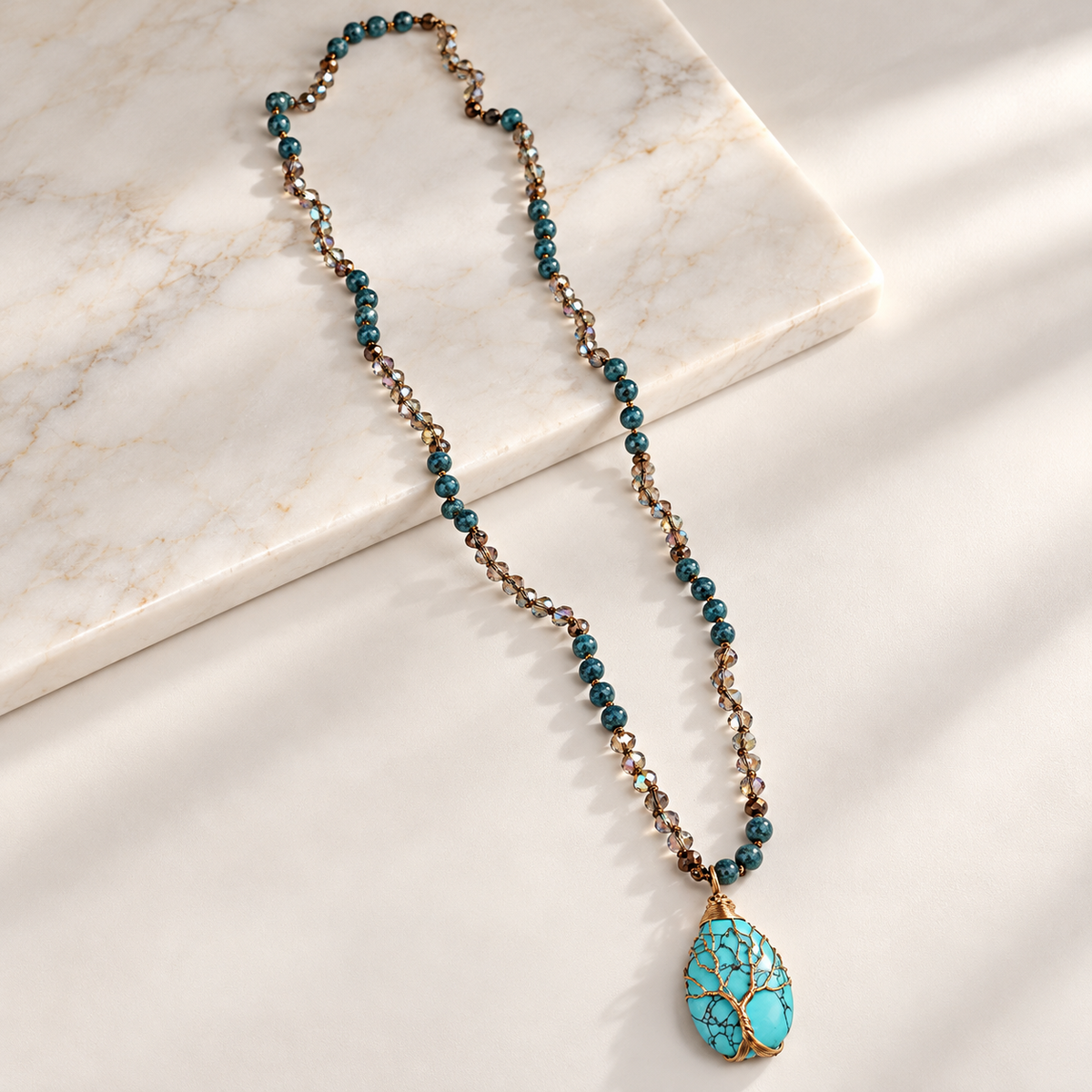 The Fabia | Tree of Life Pendant Necklace
Pre-Loved Collection