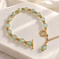 Mint Green Beaded Bracelet